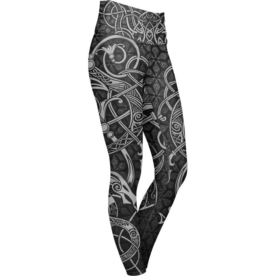 World Serpent High Waisted Leggings