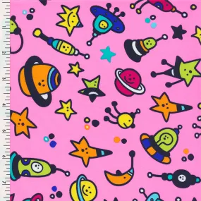 XL0006 Printed Spandex Tricot Promo print KIDS SPACE